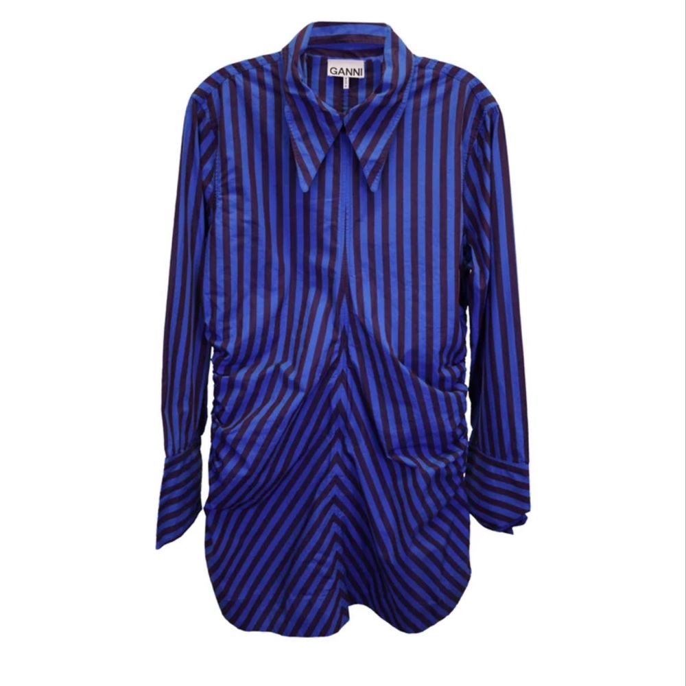 GANNI Striped Dress